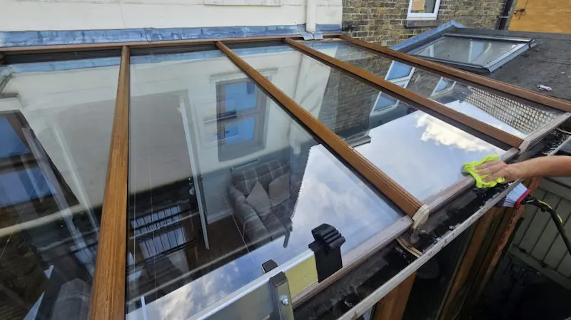 Clean conservatory